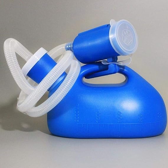 Botella Para Orinar En La Cama KitchenMe Orinal Cama de urinario Masculino Anciano Cama acostada