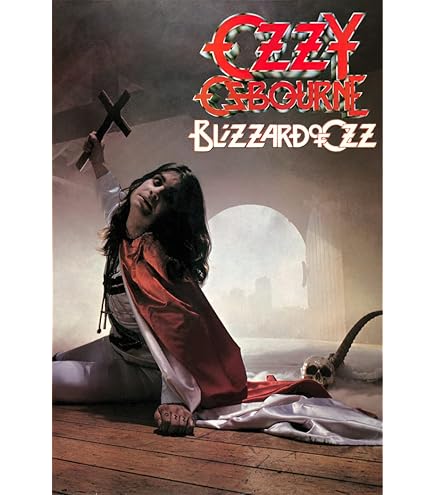 Amazon.com: Trends International Ozzy Osbourne - Raven, Bat and
