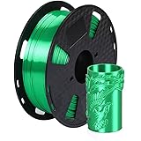 Silk Jade Green PLA Filament 1.75mm 1KG 3D Printer Filament Spool FDM 3D Printing Material CC3D Shine Silky Shiny Metallic PL