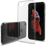 Luvvitt Ultra Slim iPhone 7 Case/iPhone 8 Case with Flexible and Easy Grip TPU Rubber for Apple iPhone 7 (2016) and iPhone 8 (2017) - Clear