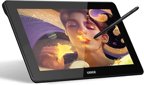 UGEE Inch Drawing Tablet with Screen,127% sRGB Full-Laminated