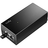 Cudy New 30W 2.5 Gbps PoE+ Injector Adapter, 30W, 2500/1000/100Mbps RJ-45, IEEE 802.3af / 802.3at Compliant, up to 100 Meters