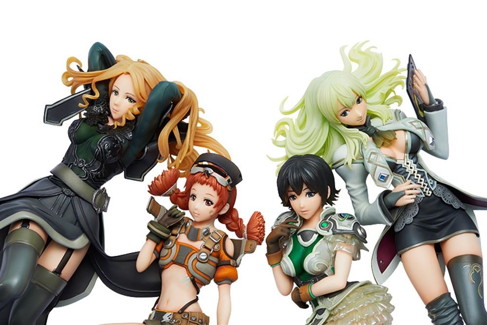 Good Smile Border Break: Border Break Girls Complete Collection PVC Figure Set (4-Piece)