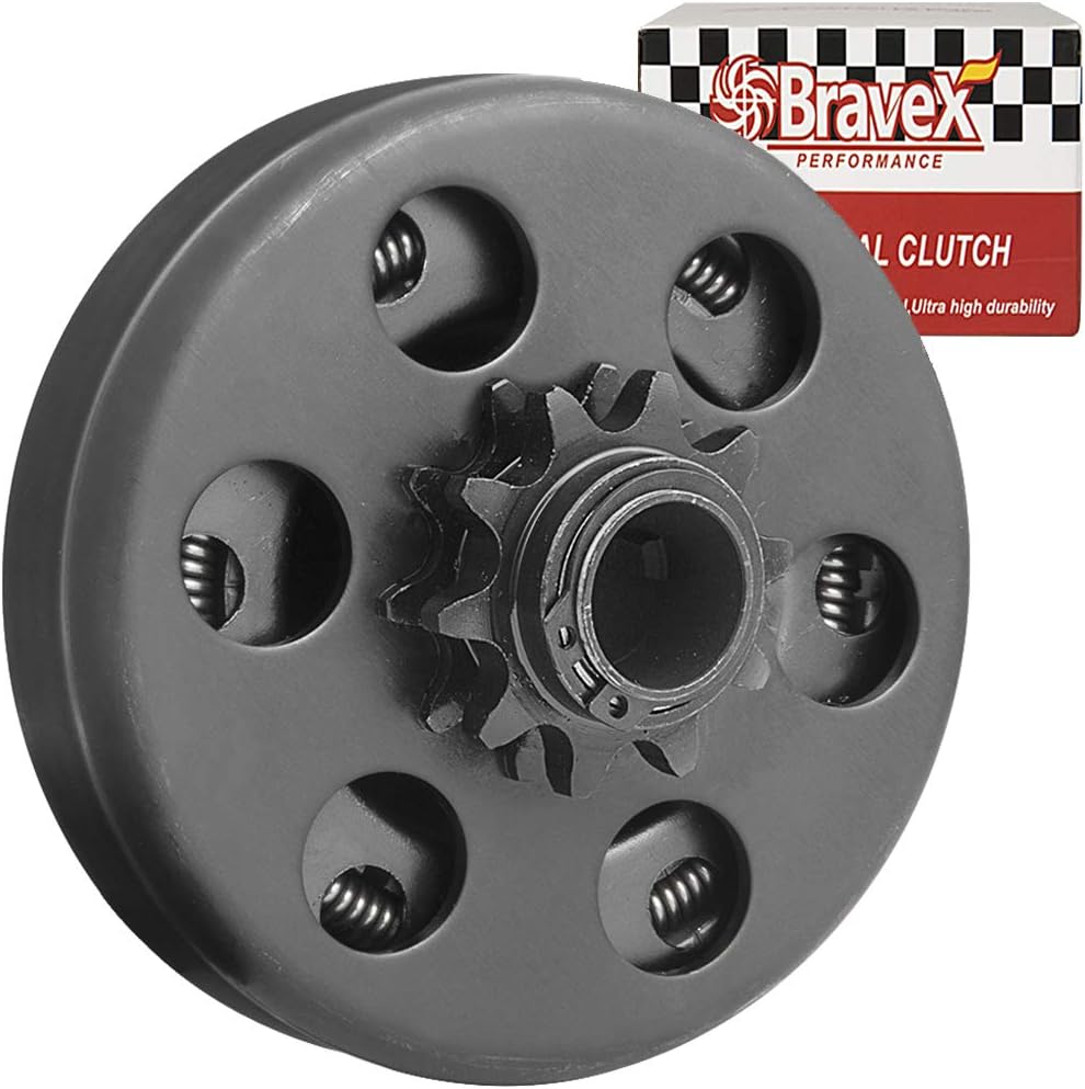 AcPulse Go Kart Clutch Centrifugal Clutch 3/4 in. Bore 10T 10 Tooth for