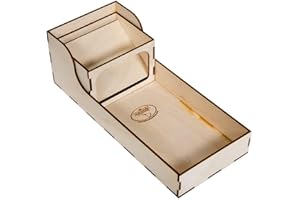 The Broken Token Modular Dice Tumbler - Wooden Base Simple for Dice Tower