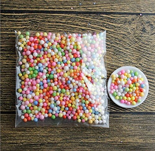 Himolla Mixed color foam clay polystyrene foam ball packing beads decorative packaging crafts supplies