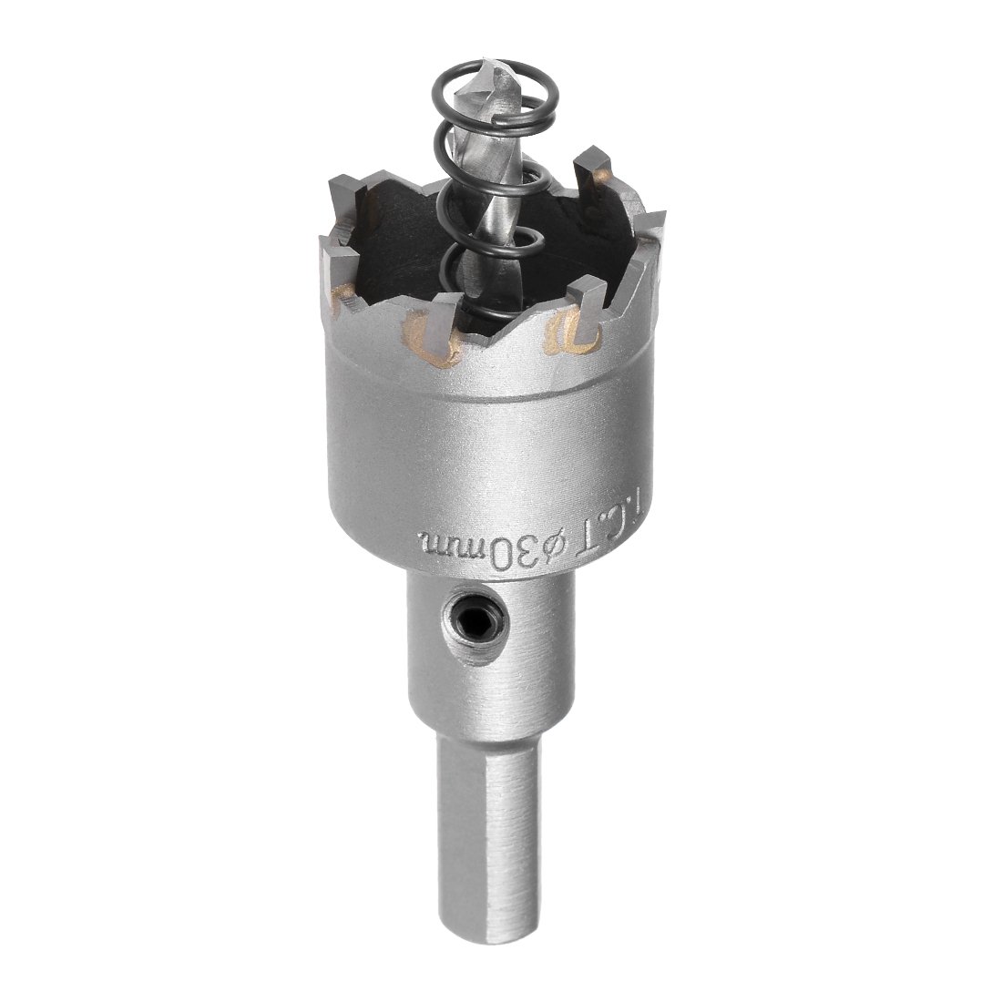sourcingmap 30mm Carbide Hole Cutter, Hole Saws for 2mm Stainless Steel Sheet Metal