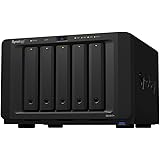 Synology DS1517+ (2GB) 5 - bay NAS Disk Station (Diskless), Black