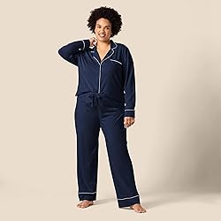 Amazon Essentials Women's Cotton Modal Long-Sleeve