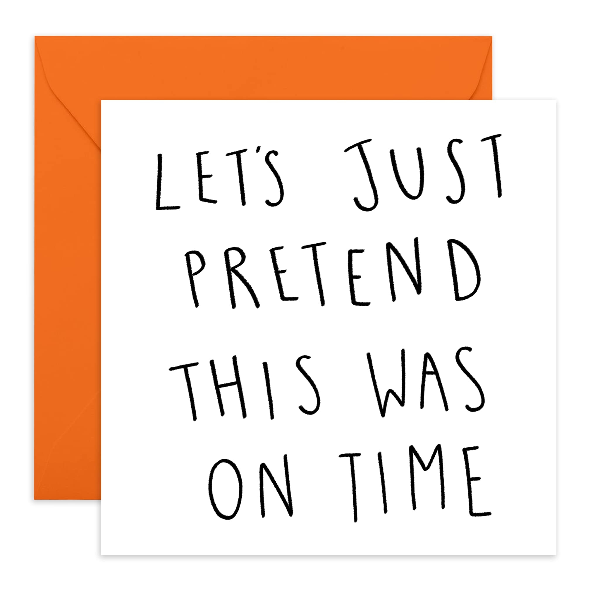 Central 23 - Belated Birthday Card - Funny Birthday Card for Him and Her - Happy Bday for Friends - Fathers Day Card - Comes with Fun Stickers