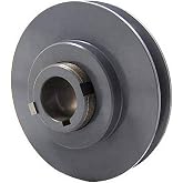 Packard PVP3412 PVP Variable Pitch Single Groove 3.15" Belt Pulley, 1/2" Bore