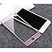 SIPAOU Screen Protector for iPhone 7 Plus 8 Plus -2 Pack Full Coverage iPhone 7 Plus 8 Plus Tempered Glass Film with Soft Frame Edge to Edge Protection (5.5 Inch Rose Gold)