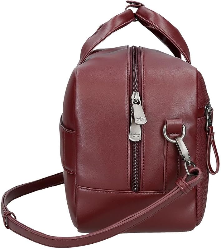 Sprig Trousse de Toilette Adaptable avec bandoulière Rouge 31 x 21 x 15 cm Cuir synthétique by Joumma Bags, Rouge, Talla única, Trousse de Toilette Adaptable avec bandoulière — photo 2 sur 8