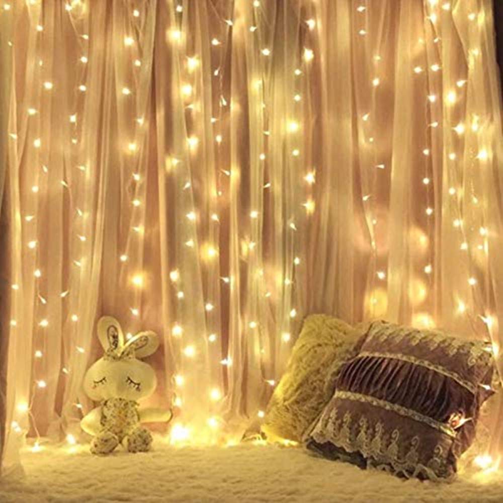 Led Strip Light String Curtain Lights Christmas Day Lights String Outdoor Wedding Decoration Lights
