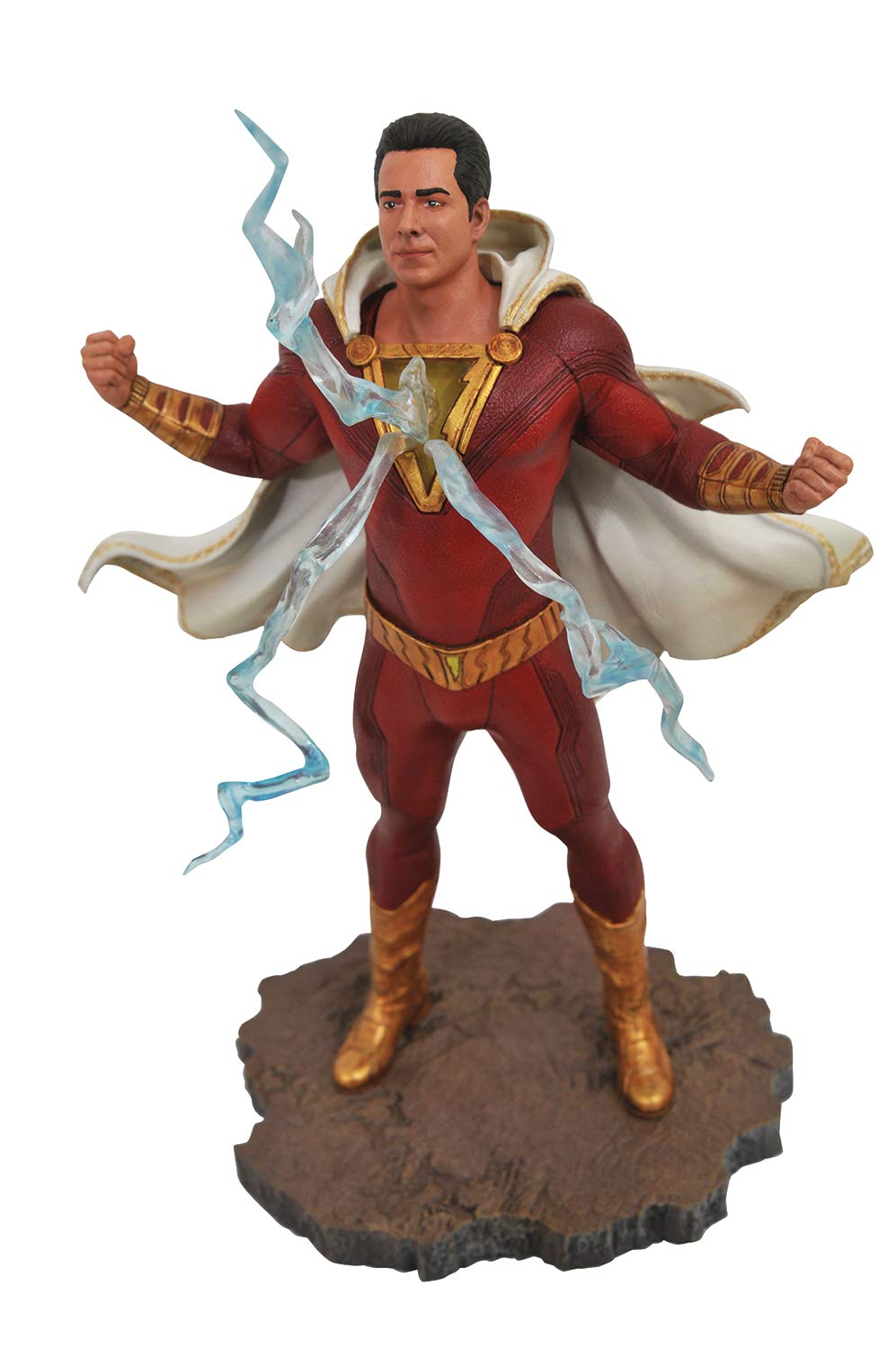 DIAMOND SELECT TOYS FEB192438 Shazam Statue 23Cm,Red