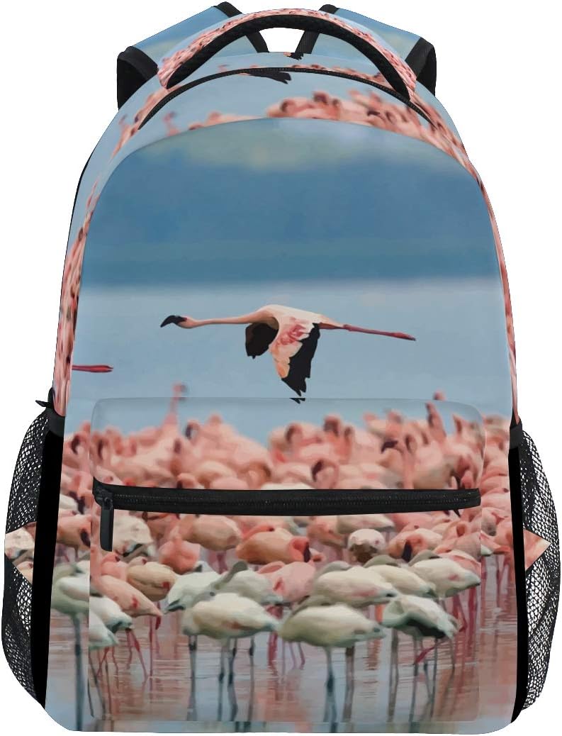 flamingo bookbag