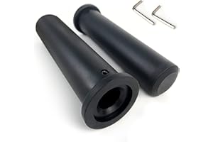 Rexhubro Olympic Adapter Sleeve (2 PCS), Contains 2 Spring Barbell Rings, Olympic Weight Plate Posts, Suitable for 8 ich and 11 inch Standard Barbell