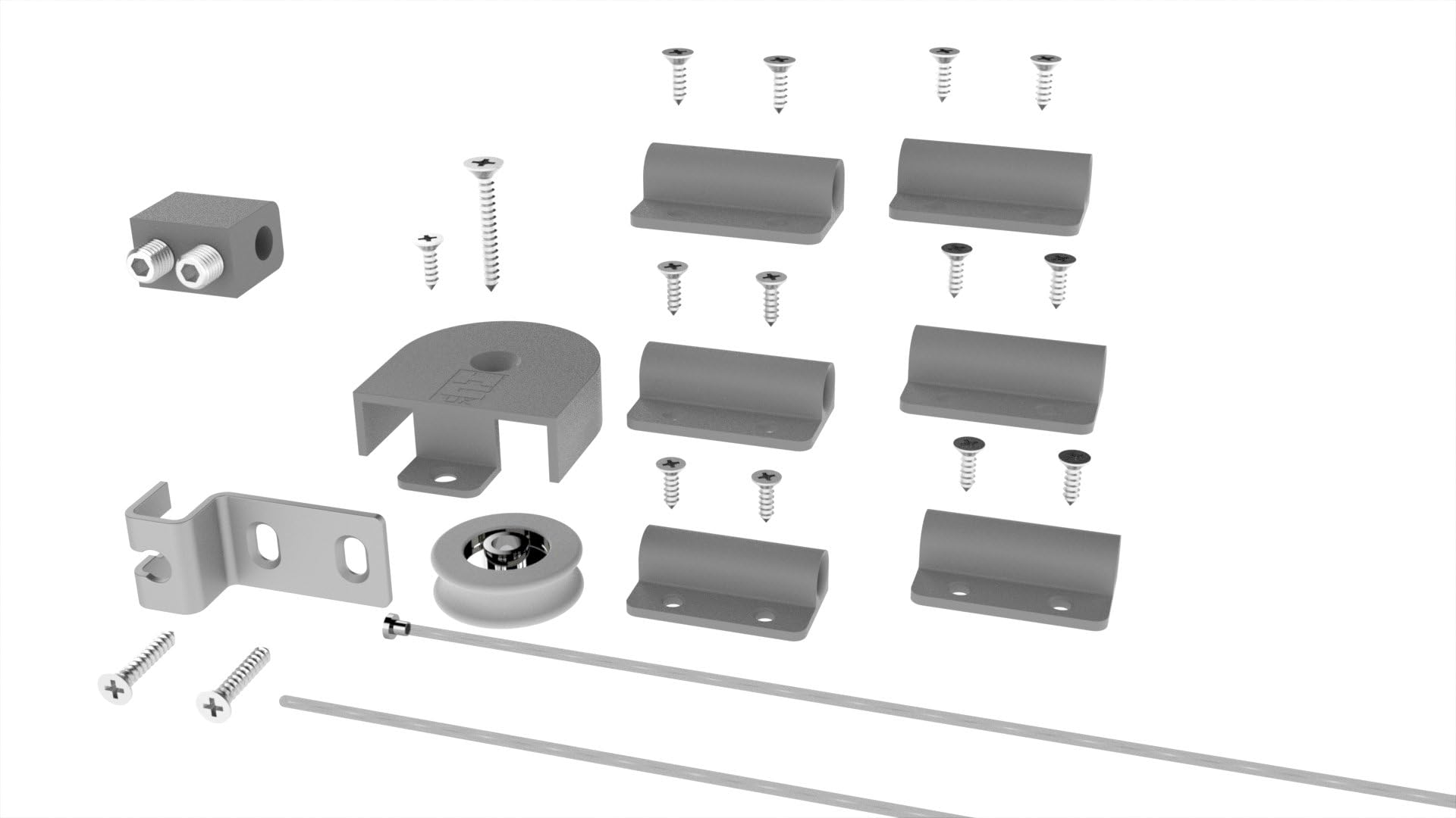 Self Closer Kit Suitable for Coburn Hideaway & Easyslide Pocket Door Kits
