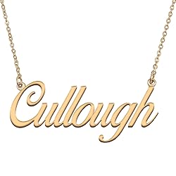 HUAN XUN Customized Custom Simple Any Name Necklace
