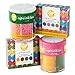 Wilton Gel Food Coloring and Sprinkles Decorating Kit, 10-Piece - Gel Food Colors, Sprinkles, and Bright Sugars