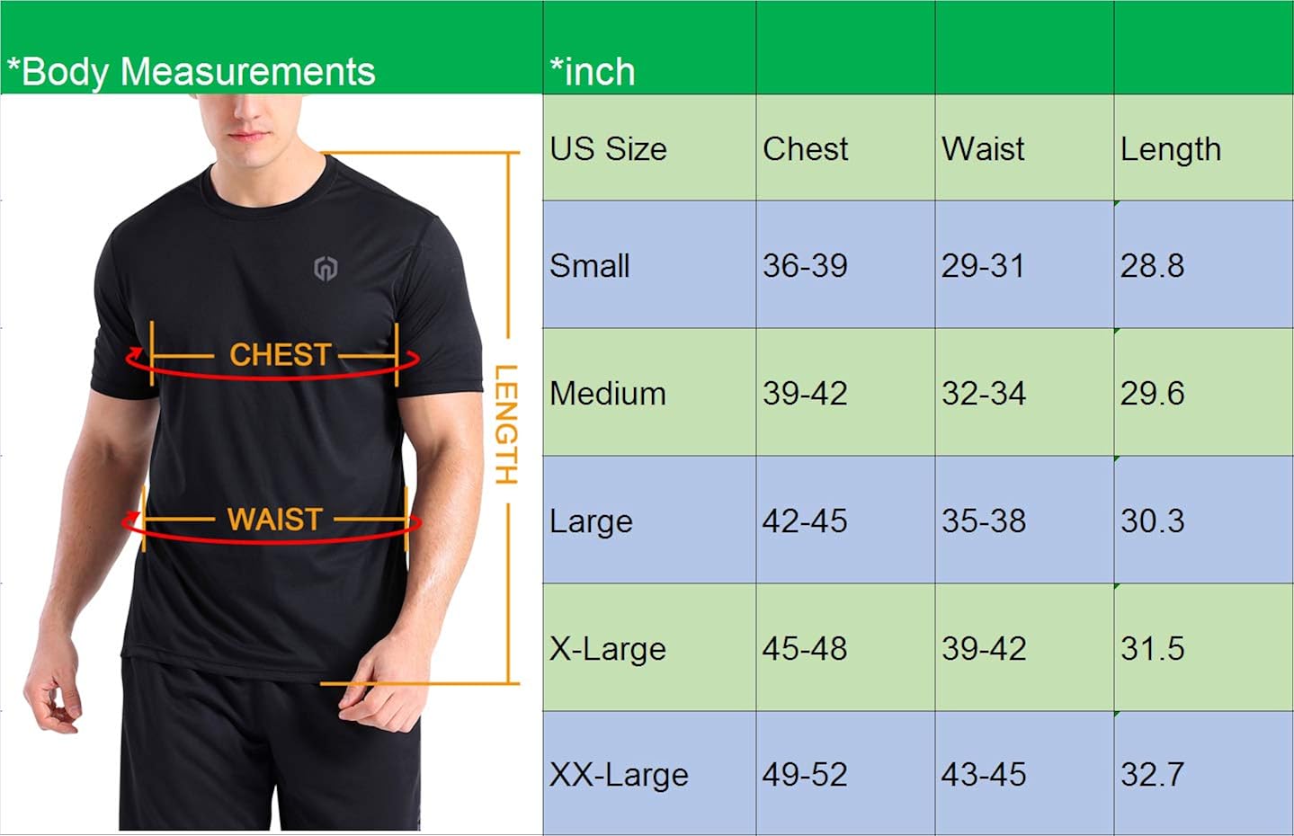 neleus men's dry fit mesh athletic shirts