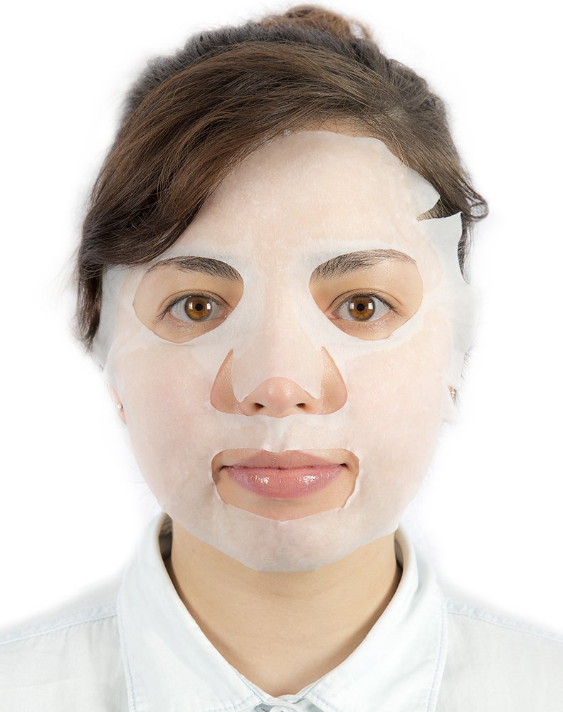 AntiAging Facial Sheet Mask 4 masks 2.8 Fl. Oz each aooty