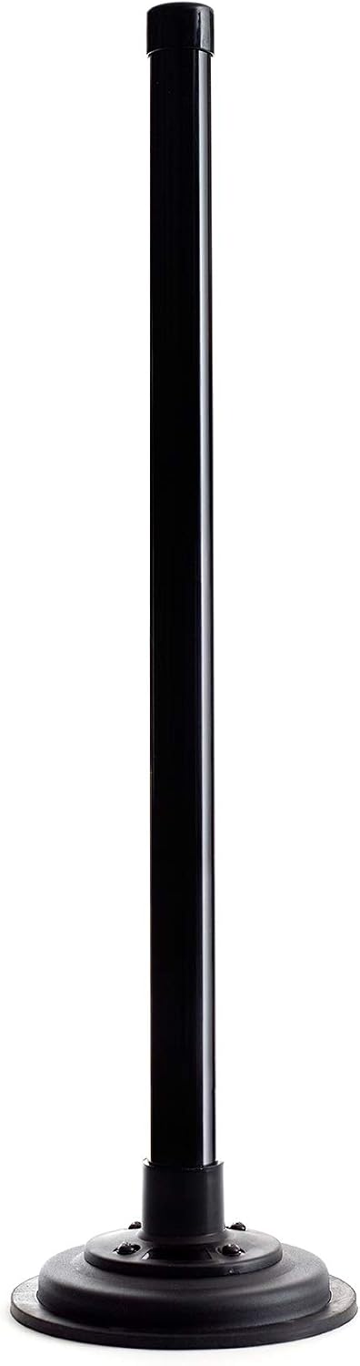 KUMA Magnetic Pole Mount for TV Aerial Wifi Antenna, 450mm Magnet Base Mounting use in House Caravan Motorhome Truck Boat