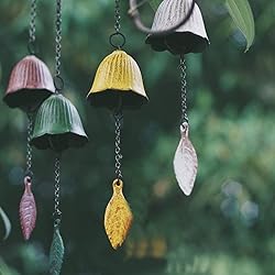 Oavand Set of 2, Japanese Lucky Small Wind Chimes