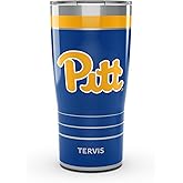 Tervis Traveler Pittsburgh Panthers - MVP Triple Insulated Tumbler Travel Cup Keeps Drinks Cold & Hot, 20oz, Stainless Steel