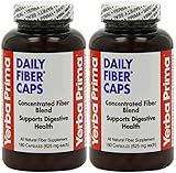 Yerba Prima Daily Fiberï¿½, 625 mg, 180 Capsules (2 Pack)