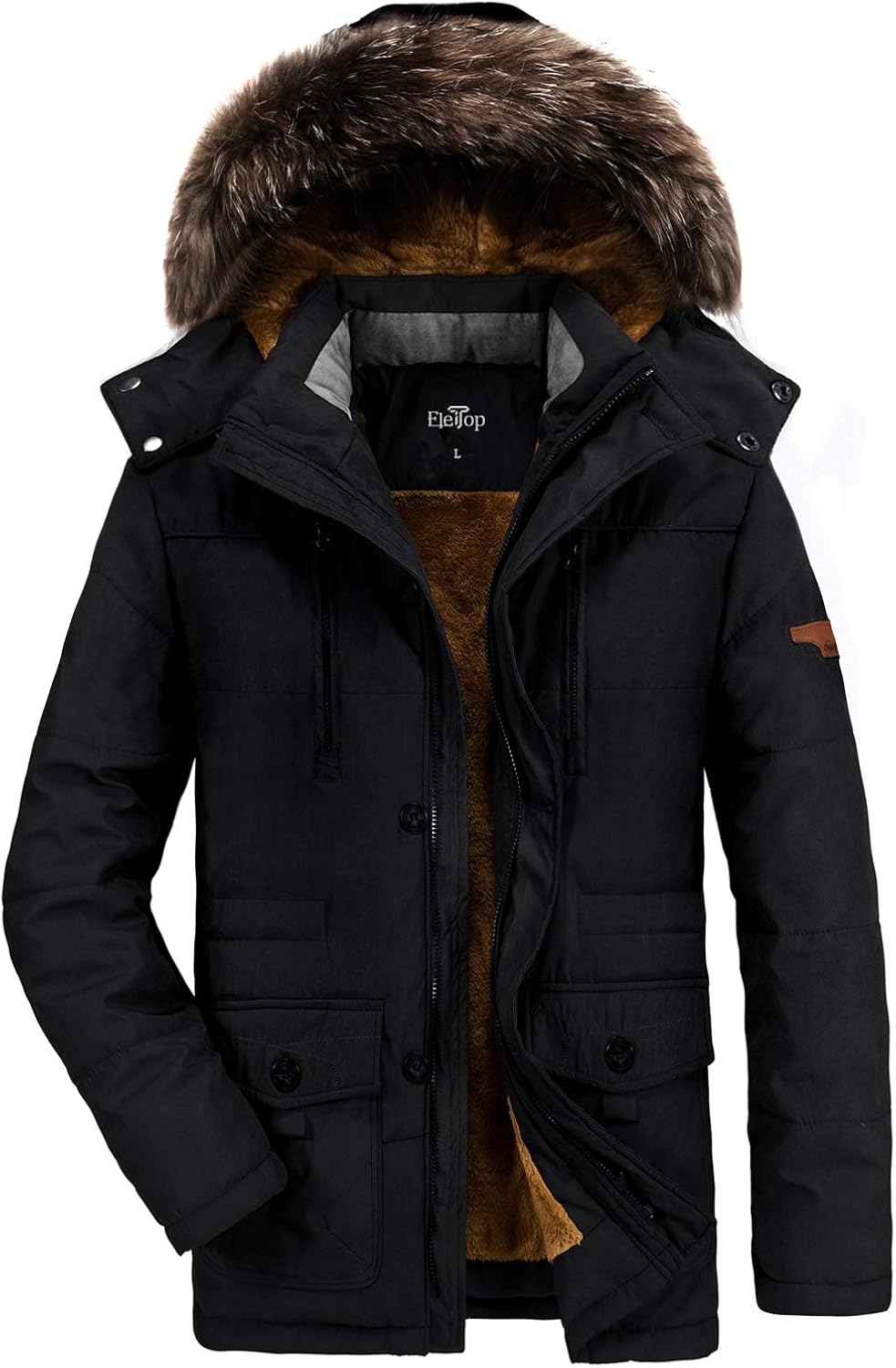parka coats with fur inside