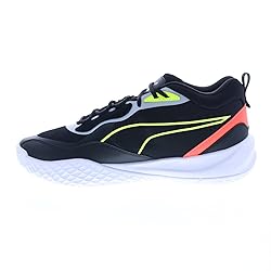PUMA Playmaker Pro Jet Black/Lime Squeeze 10 D