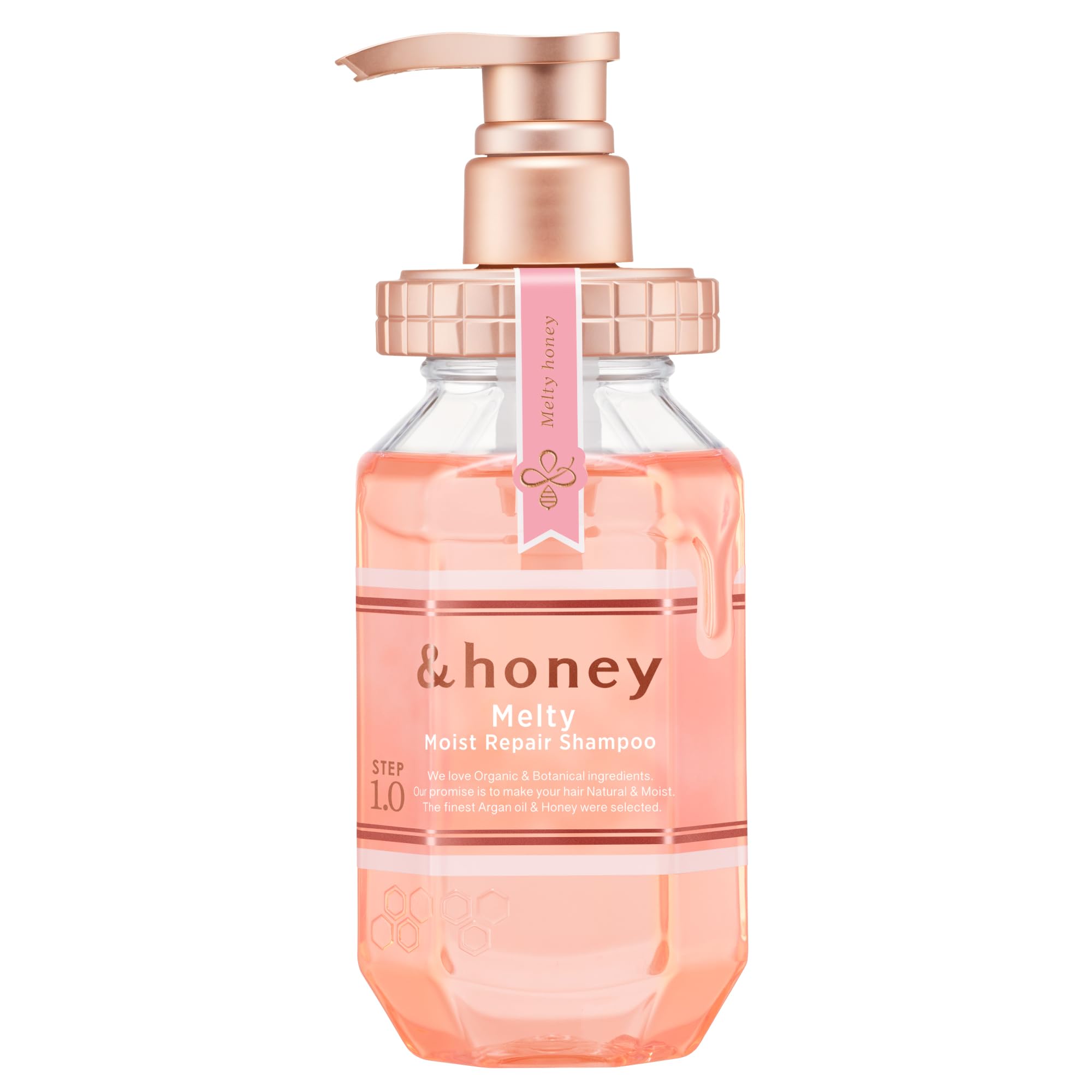 & Honey Melty Moist Shampoo, 440 milliliters