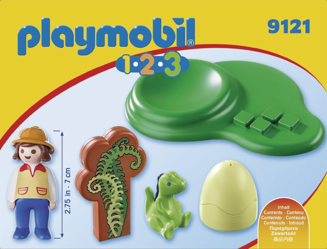 playmobil 123 dinosaurios