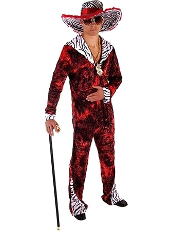Big Daddy Fancy Dress Costume (Red)