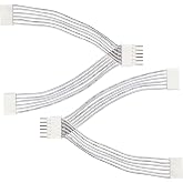 Litcessory Cable Extensions &amp; Connectors for Nanoleaf Essentials | Splitter (2 Pack, White)