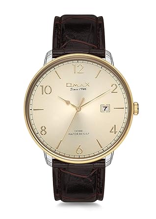 Analog Champagne Dial Men�s Watch with Golden Index - DCD001T15I