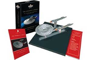 Eaglemoss Limited Star Trek: Strange New Worlds | Enterprise NCC-1701 Die-cast Ship and Book Set