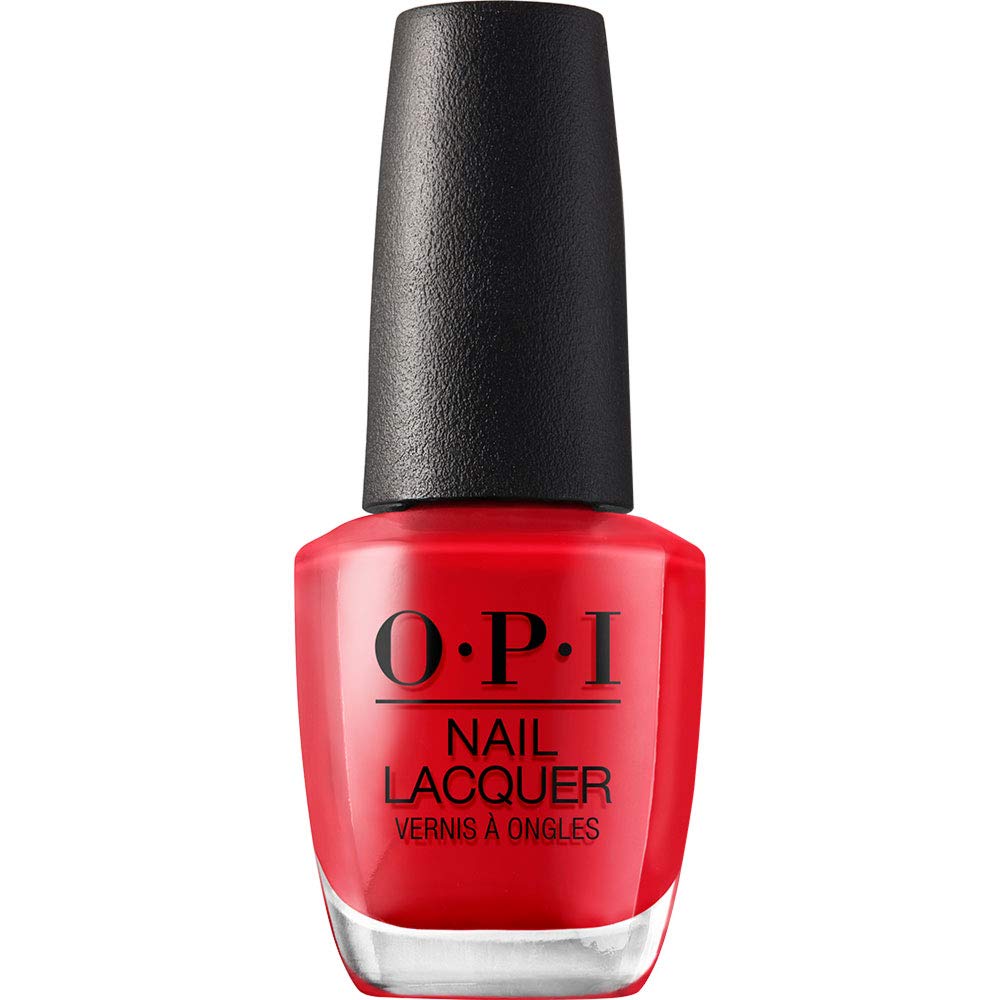 OPI Nail Lacquer, Red Heads Ahead, Red Nail Polish, Scotland Collection, 0.5 fl oz: Premium Beauty