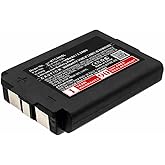 Nvobry Replacement Battery for 3 M TAC300 TAC500 TAC300-OTH, P/N ALPHA1100 (900mAh) Li-ion