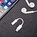 3.5 mm Headphone Jack Adapter, ZENVAN Best Connector for iPhone X/iPhone 8/8 Plus/iPhone 7/7 Plus/iPad, Support Music Control & Calling Function (iOS 10.3 or Later) - White