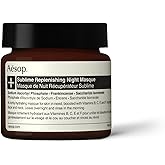 Aesop Sublime Replenishing Night Masque | Hydrating Masque with Vitamins B, C, E, and F | Overnight Mask for Dry, Dehydrated, Dull, Patchy Skin | 2.1oz / 60mL