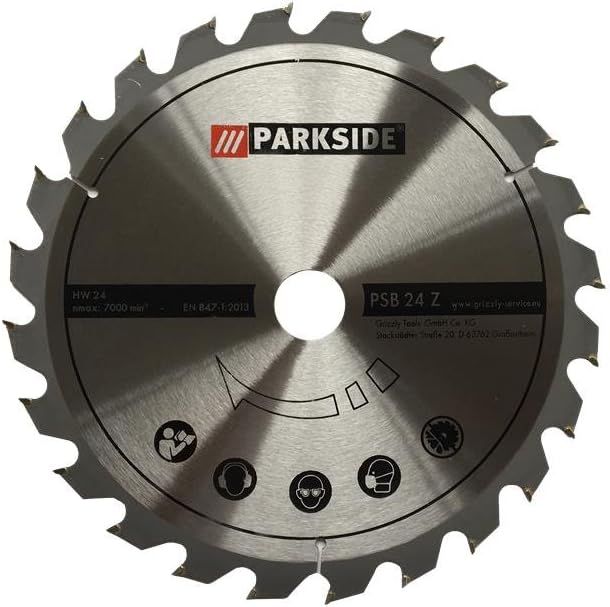 Quality 24-teeth saw blade, suitable for Einhell table saws BT-TS 1500 U