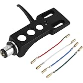 Kooingtech LP Turntable Headshell 2.48in Phono Headshell Phono Cartridge | Turntable Headshell, OFC Wire Phono Cartridge for Most Record Player Replacement Headstands