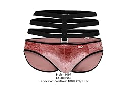 Pikante PIK 1097 Clandestine Velvet Briefs Color