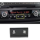 Jaronx for BMW A/C Climate Control Panel Fan Speed Button Replacement | fit for BMW 1' F20/F21,2' F22/F23,3' F30/F31/F34/F35,4' F32/F33/F36 (1 PCS)