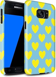 Stuff4® MR-SG7-3DTBG-YLLWFSHN-HEA Funda para teléfono ...