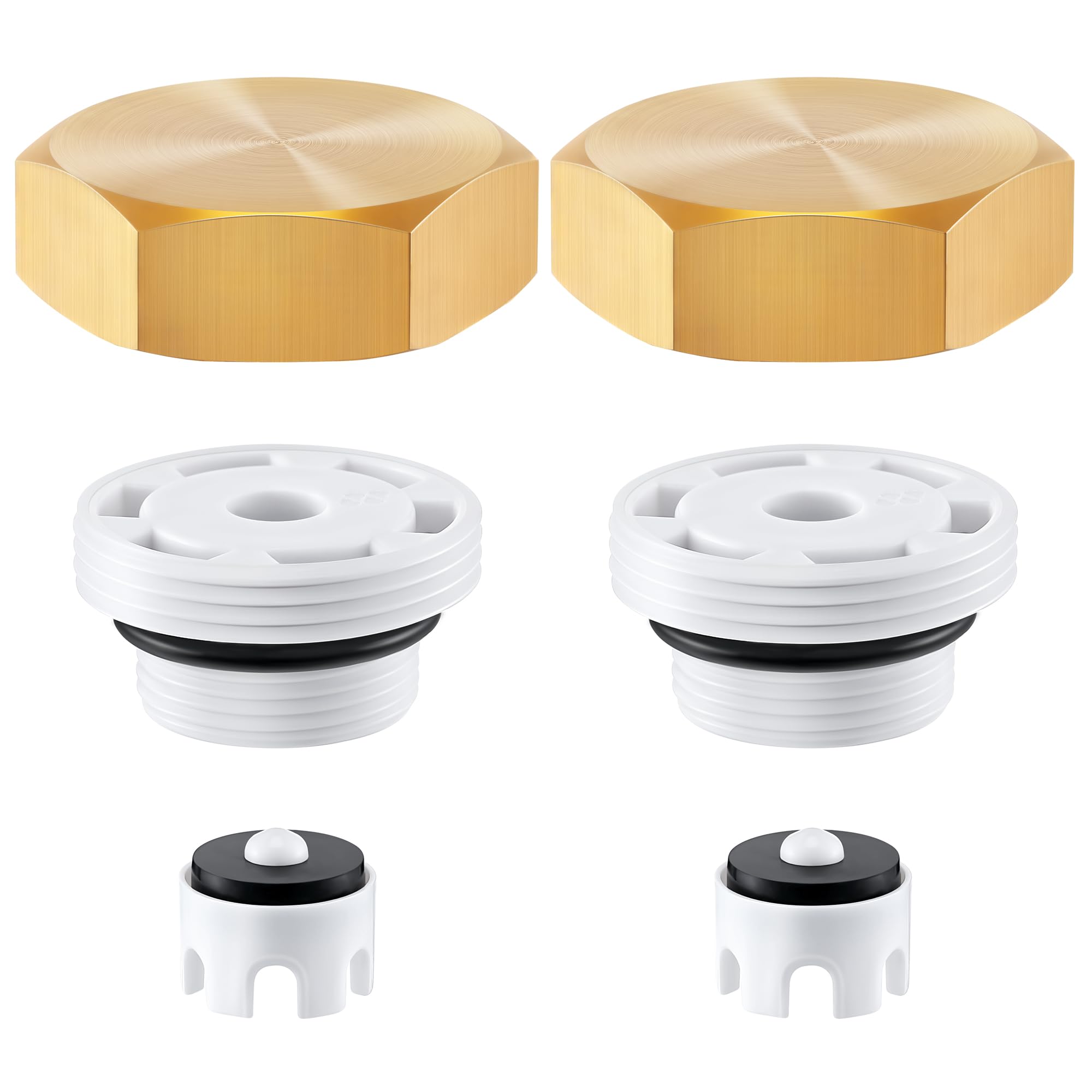 Photo 1 of Ceoighe 2 Pack Anti Siphon Valve Repair Kit, Outdoor Frost Free Faucet, Vacuum Breaker Repair Kit Compatible with Legend LEG-108-903 T550 T550A
