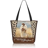 TREKTOTS Tote Bag for Women, Everyday Carry, Large Capacity Reusable Shopping Bag with Zipper for Groceries, Work & Travel