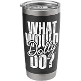 BOLD What Would Dolly Do? Stainless Steel Insulated Tumbler